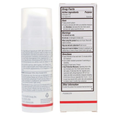 EltaMD UV Clear Broad Spectrum SPF 46 Deep Tinted Face Sunscreen 1.7 oz - Image 2