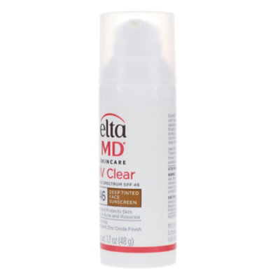 EltaMD UV Clear Broad Spectrum SPF 46 Deep Tinted Face Sunscreen 1.7 oz - Image 4