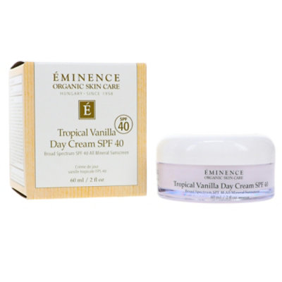 Eminence Tropical Vanilla Day Cream SPF 40 2 oz - Image 1