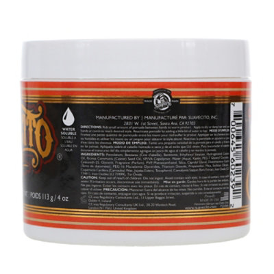 Suavecito Firme Clay Pomade 4 oz - Image 3