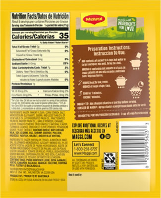 Maggi Beef Flavored Noodle Soup Mix 1.94 Oz. - 1.94 OZ - Image 6