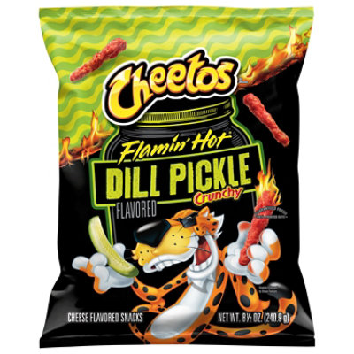 Cheetos Flamin Hot Dill Pickle 8.5oz - 8.5 OZ - Image 3