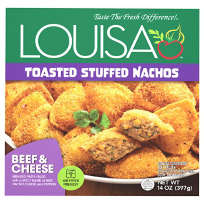 Louisa Pasta Filled With A Spicy Blend Of Beef, Nacho Cheese And Peppers , 14 Oz - 14 OZ - Image 3