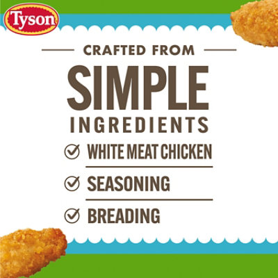Tyson Lightly Breaded Chicken Strips - 1.25 Lb - Image 2