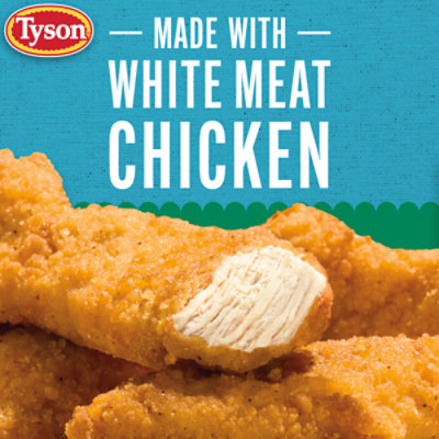 Tyson Lightly Breaded Chicken Strips - 1.25 Lb - Image 2