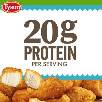 Tyson Lightly Breaded Boneless Chicken Bites - 1.25 Lb - Image 4