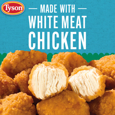 Tyson Lightly Breaded Boneless Chicken Bites - 1.25 Lb - Image 2
