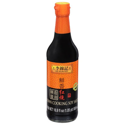 Lee Kum Kee Soy Sauce Cooking Brown - 16.9 FZ - Image 1