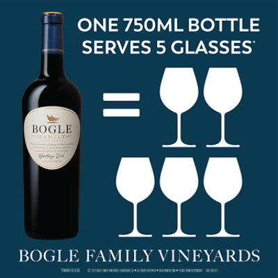 Bogle Heritage Red Wine - 750 ML - Image 5