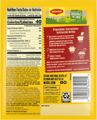 Maggi Dehydrated Soup Chicken Seashell 1.79oz - 1.799OZ - Image 6