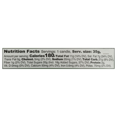 Let Them Eat Candles Chocolate Ballon Number 3 - 1.27 OZ - Image 3