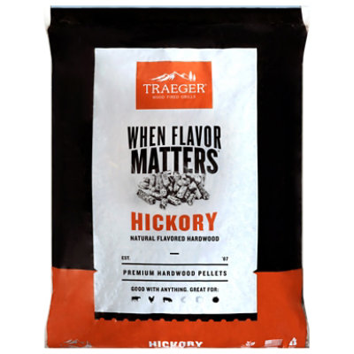 Traeger Hickory Wood Pellets Grills - 18 LB - Image 1