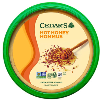 Cedars Hot Honey Hommus - 8 OZ - Image 1