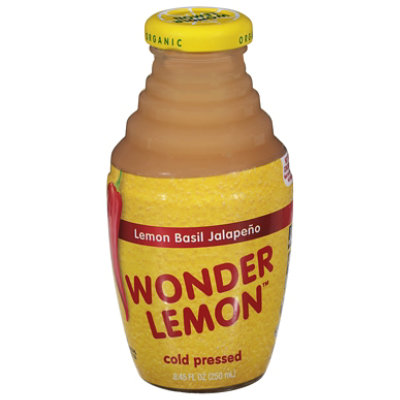 Wonderlemon Juice-lemon Basil Jalapeno - 8.45 OZ - Image 1