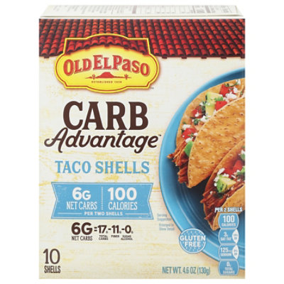 Old El Paso Carb Advantage Taco Shells - 10 Count - Image 3