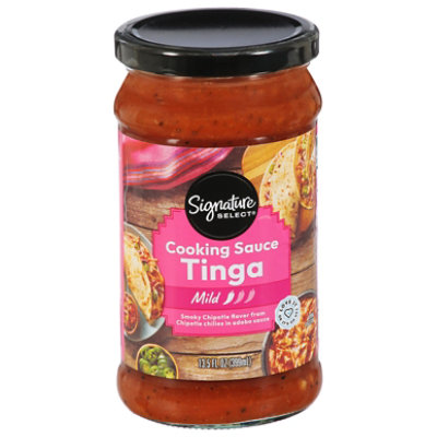 Signature Select Cooking Sauce Tinga Mild 13.5 Fz - 13.5 FZ - Image 1