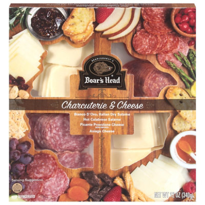 Boars Head Charcuterie Meat And Cheese Tray - 12 OZ