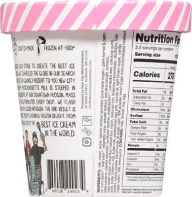 New City Microcreamery Cake Batter Ice Cream 14fz - 14 FZ - Image 5