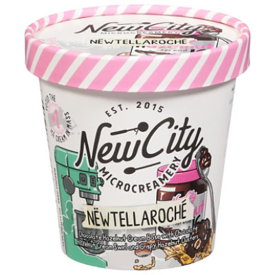 New City Microcreamery Newtella Roche Ice Cream 14 Fz - 14 FZ - Image 1