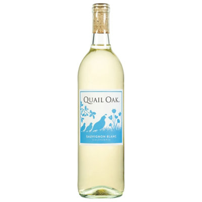 Quail Oak Sauvignon Blanc Wine - 750 ML - Image 3