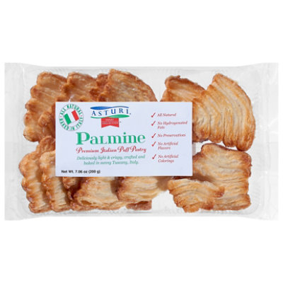 Asturi Palmine Italian Puff Pastry - 7.06 OZ - Image 3