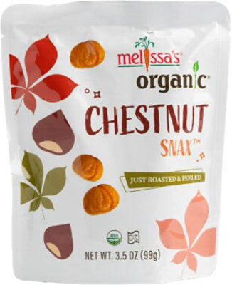 Snax Chestnuts Organic - 3.5 OZ - Image 1