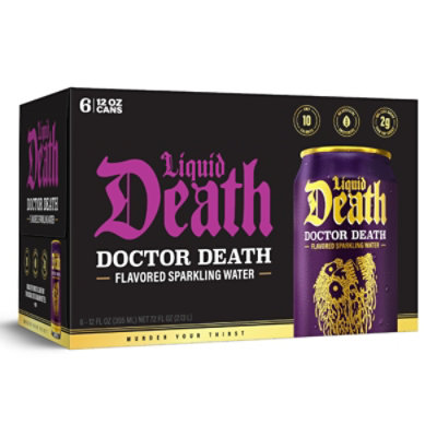 Liquid Death Doctor Death 6-12fz - 6-12 FZ - Image 3
