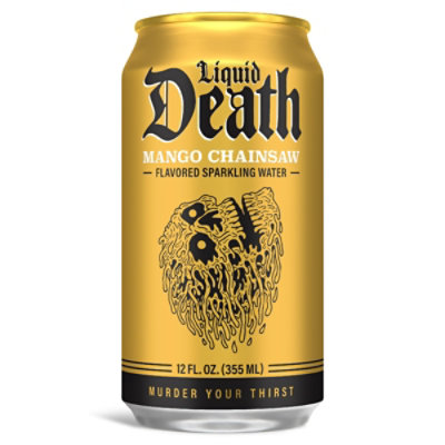 Liquid Death Mango Chainsaw 6-12fz - 6-12 FZ - Image 2
