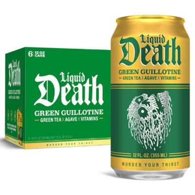 Liquid Death Green Guillotine 6-12fz - 6-12 FZ - Image 1