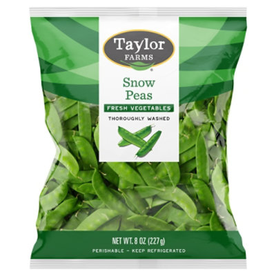 Taylor Farms Snow Peas - 8 OZ - Image 3