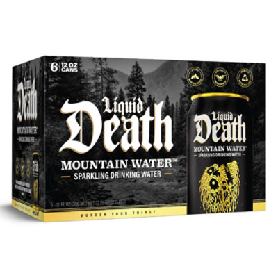 Liquid Death Sparkling Water - 6-12 Oz - Image 3