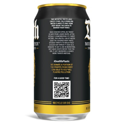 Liquid Death Sparkling Water - 6-12 Oz - Image 4