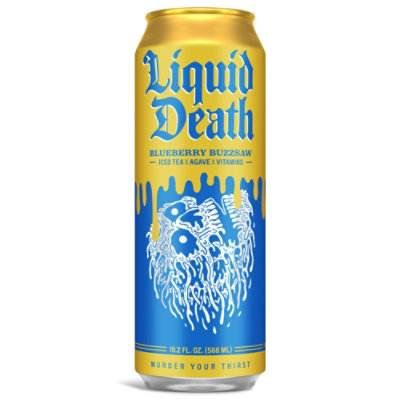 Liquid Death Blueberry Buzzsaw 19.2fz - 19.2 FZ - Image 1