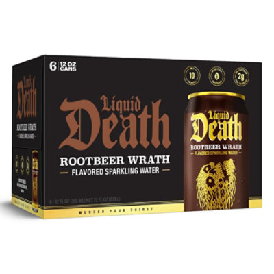 Liquid Death Rootbeer Wrath 6-12fz - 6-12 FZ - Image 3