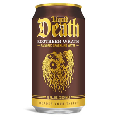 Liquid Death Rootbeer Wrath 6-12fz - 6-12 FZ - Image 2