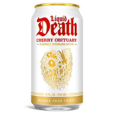 Liquid Death Cherry Obituary 6-12fz - 6-12 FZ - Image 2