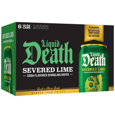 Liquid Death Severed Lime  - 6-12 FZ - Image 3