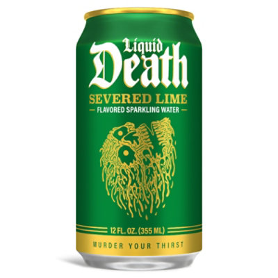 Liquid Death Severed Lime  - 6-12 FZ - Image 2