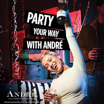 Andre Brut Sparkling Wine - 750 ML - Image 5