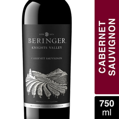 Beringer Knights Valley Cabernet Sauvignon Red Wine - 750 Ml - Image 1