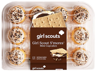 Cafe Valley Girl Scouts Smores Mini Cupcakes - 10 OZ - Image 1