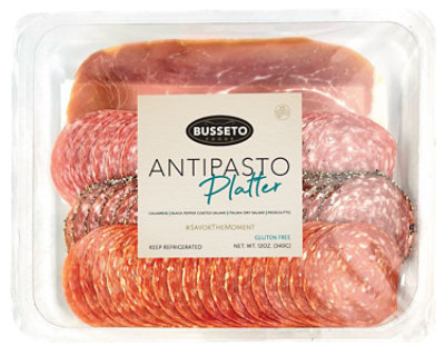 Busseto Charcuterie Platter Antipasto - 12 OZ - Image 1