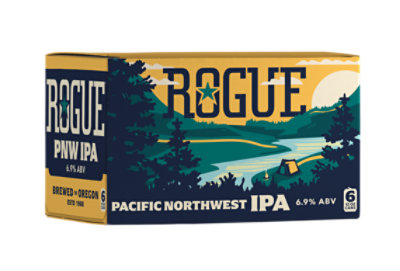 Rogue Pacific Northwest Ipa 6-12 Fl Oz In Cans - 6-12 FZ - Image 1