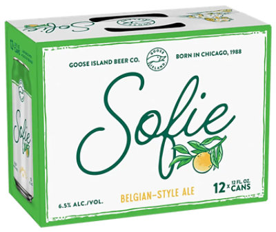 Goose Island Sophie 12pk Can - 12-12 FZ - Image 1