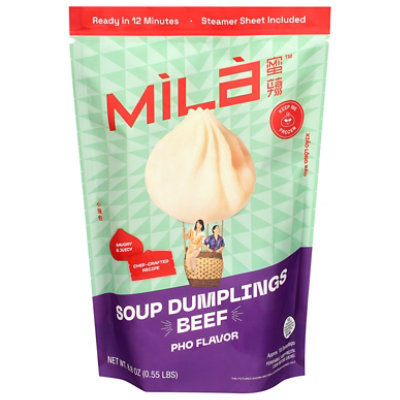Mila Dumpling Pho Beef Frozen Soup - 8.8 OZ - Image 2