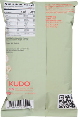 Kudo Popcorn Salty Kettle Korn 2oz - 2 OZ - Image 6