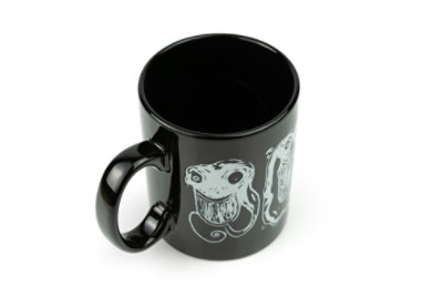 Just Funky Billie Eilish Bury A Friend Glow-In-The-Dark Ceramic Coffee Mug | 16 Ounces - Image 3