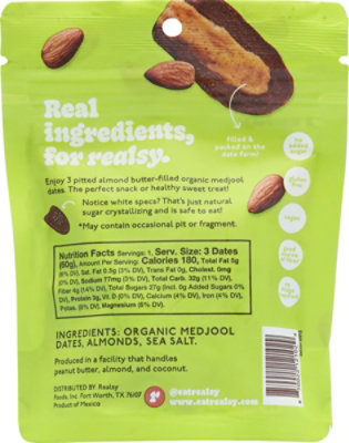 Realsy Almond Butter Filled Dates - 2.1 OZ - Image 5