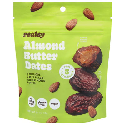Realsy Almond Butter Filled Dates - 2.1 OZ - Image 1