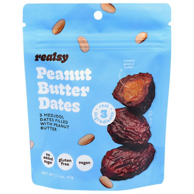 Realsy Peanut Butter Filled Dates - 2.1 OZ - Image 1